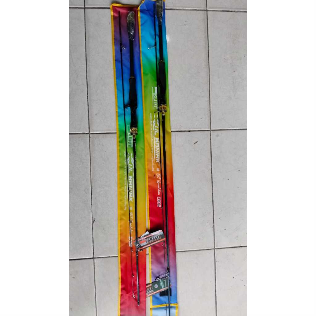 JORAN PANCING UL GETSU UL MANIAK III SPECIAL EDITION SPINNING DAN BAITCASTING