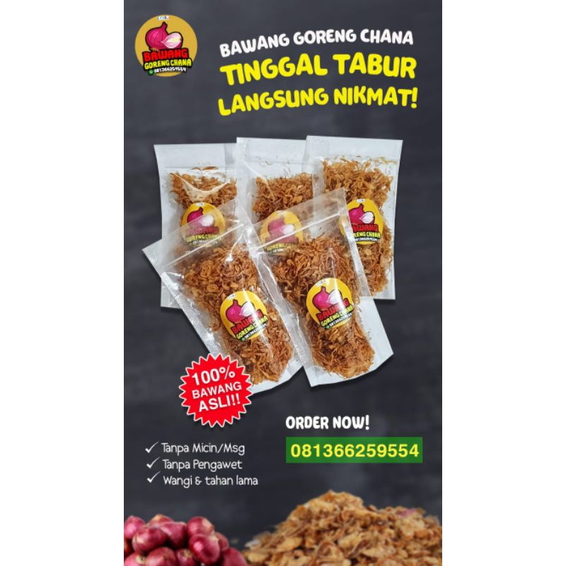 

Bawang Goreng Asli 3 pouch