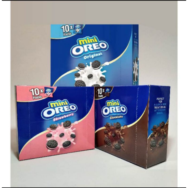 

Oreo Sandwich Mini | Kemasan box berisi 10pcs/box@20.4g