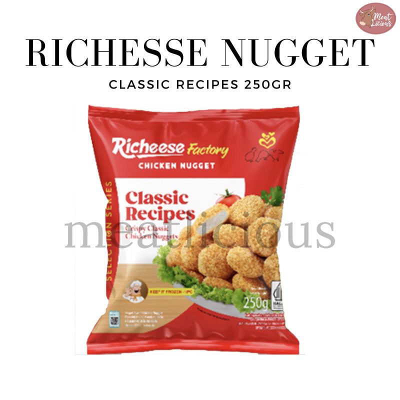 

RICHESSE NUGGET CLASSIC RECIPES 250GR