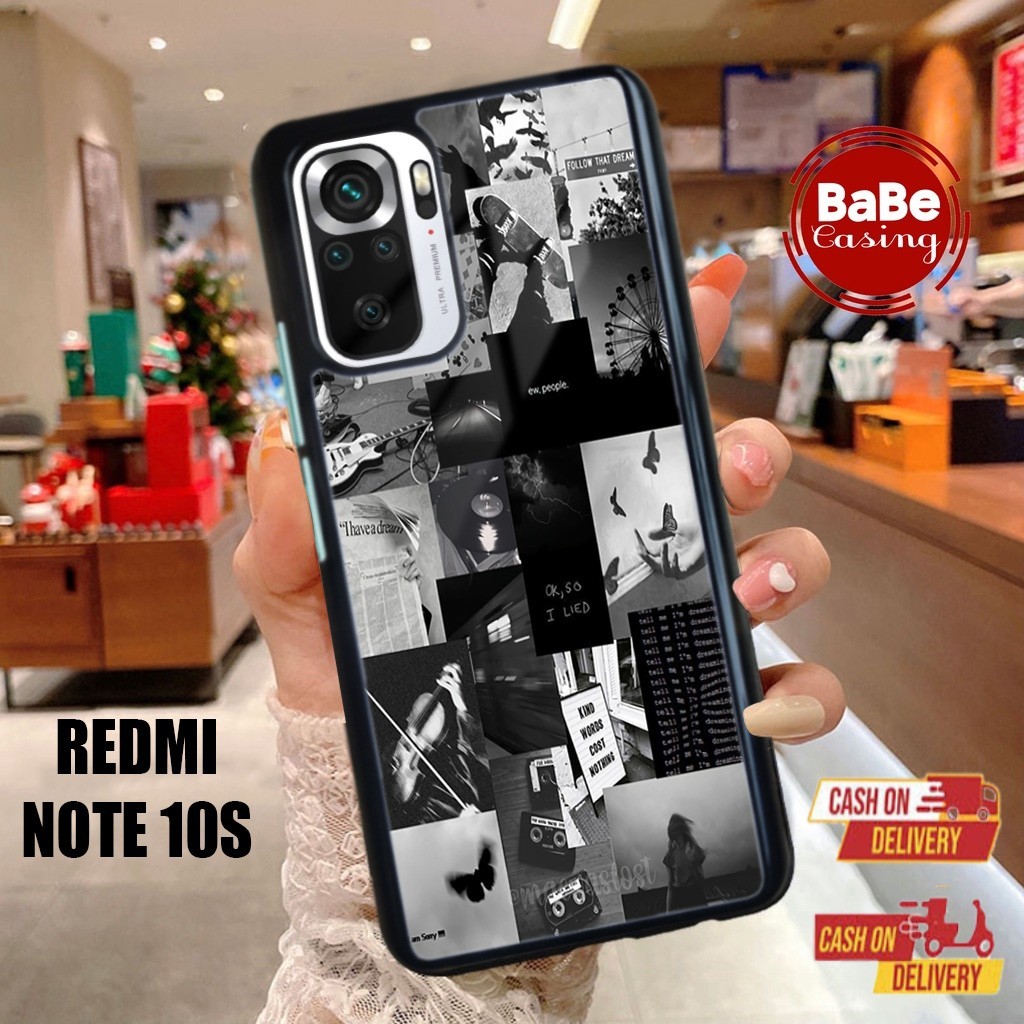 Case Redmi Note 10S Terbaru Kubik Casing Redmi Note 10S Terlaris Casing Hardcase Softcase Glosy