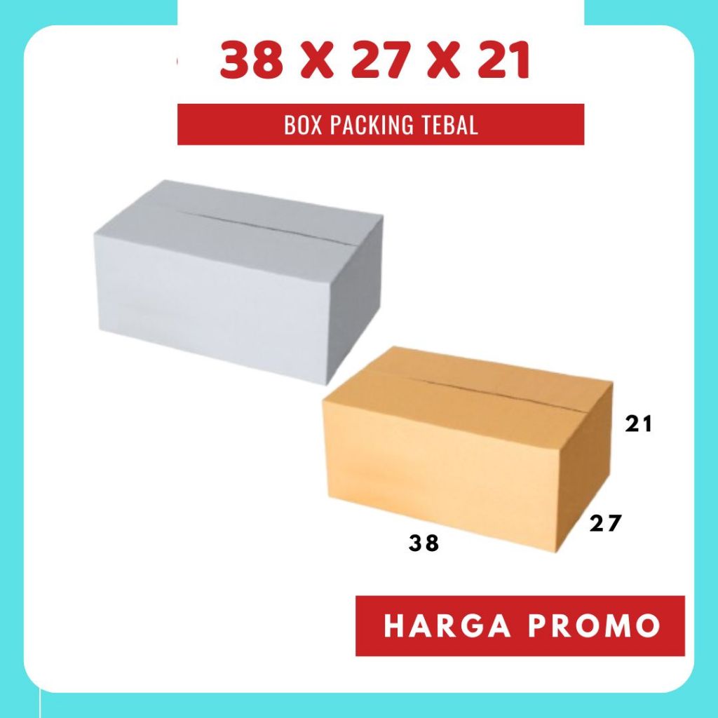 

Box A1 38x27x21 Packing Dus Karton Kardus Kotak Kemasan Sparepart Assesoris