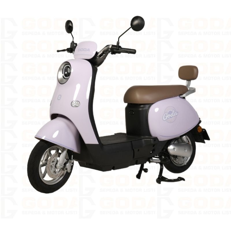 Harga Subsidi Sepeda Motor Listrik GODA 166 Mango - Ebike Skuter Electric Vespa Elektrik Scooter Gar