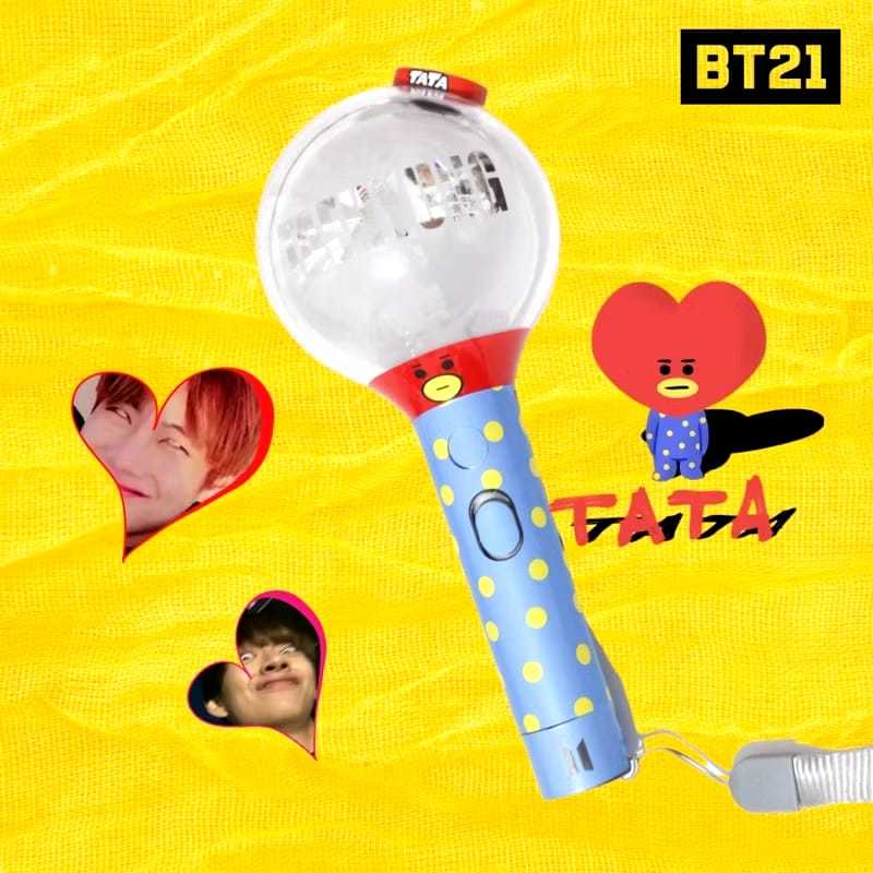 

Skin Sticker Decal Army Bomb Light Stick BTS TATA BT21 Version | Sticker saja bukan light stick | By Aesthetichu