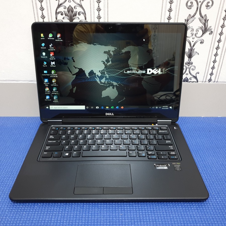 Laptop Dell Latitude E7450 TC VGA Core i7 Ram 8GB Ssd 256GB MURAH/MULUS/ORIGINAL