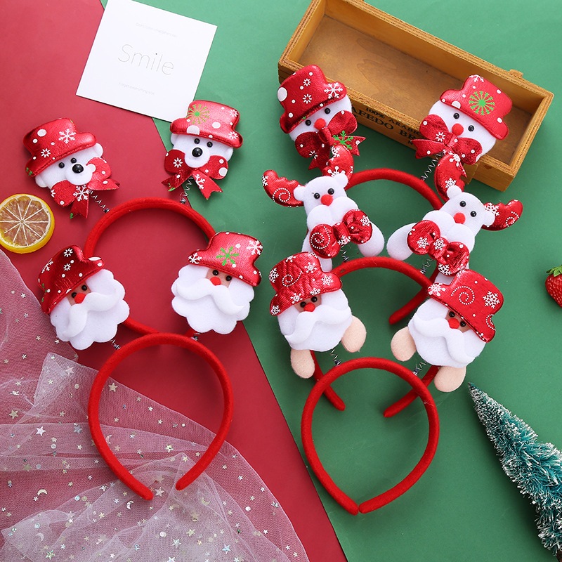 (1PCS) Bando Natal Bando Natal Anak Bando Natal dewasa motif terbaru