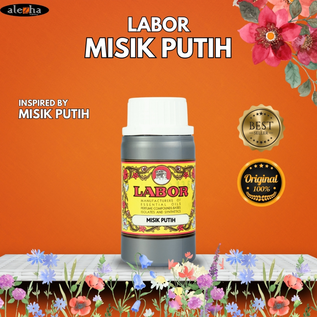 Bibit Parfum Murni MISIK PUTIH (LABOR) 100ml SEGEL