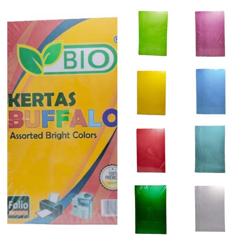 

KERTAS JILID BUFALLO FOLIO MERK BIO