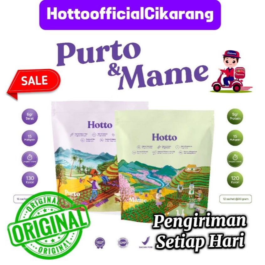 

MIX!! Hotto MAMExPurto Multigrain (Meal Replacement) 1+1 Pouch (28 Sachet) Ori