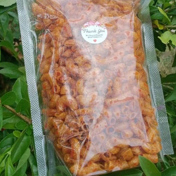 

MAKRONI BANTET MAKRONI PEDAS DAUN JERUK 250 GR MAKRONI