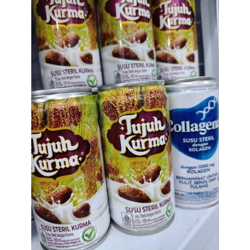 

TUJUH KURMA susu steril paket 2+1