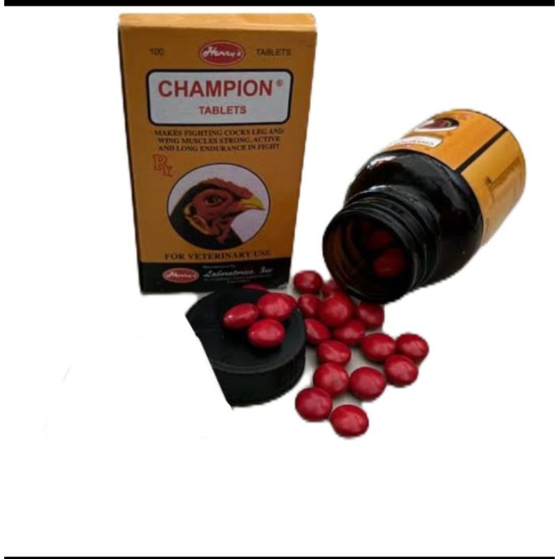 Champion Vitamin Obat Ayam/Anjing Penguat Otot Tulang Kaki