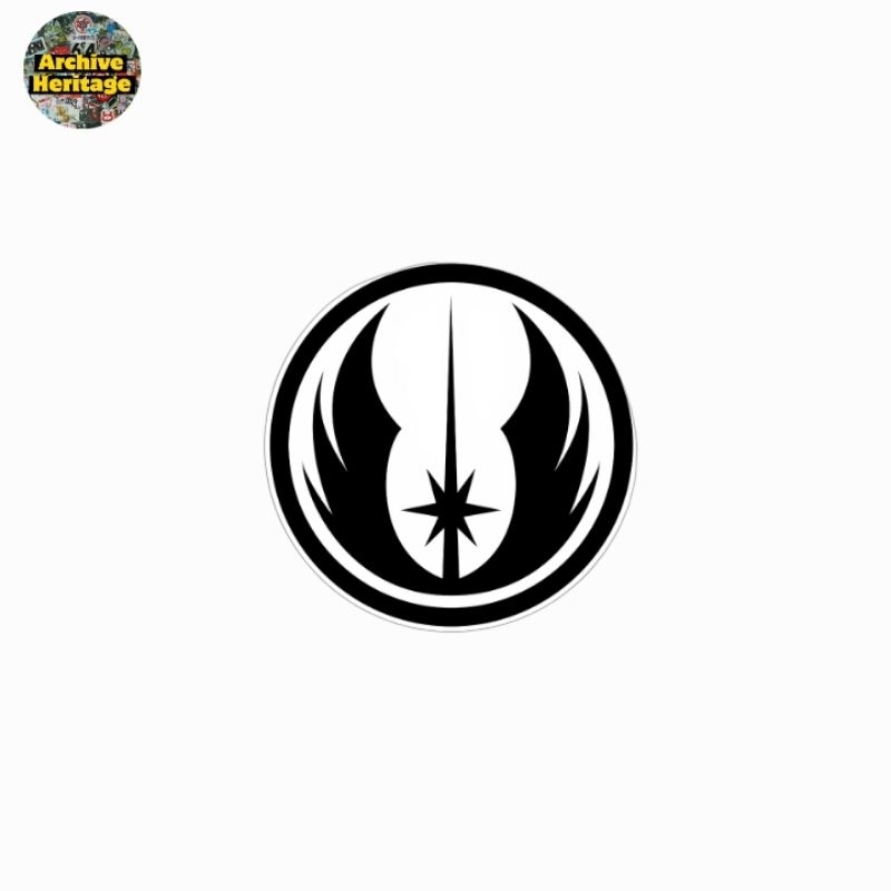 

sticker Star Wars Jedi logo sci fi stiker