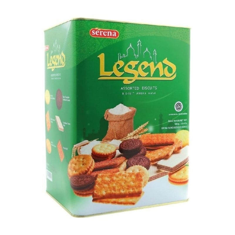 

Serena Legend 580gr Assorted Bicuits Biskuit Aneka Rasa