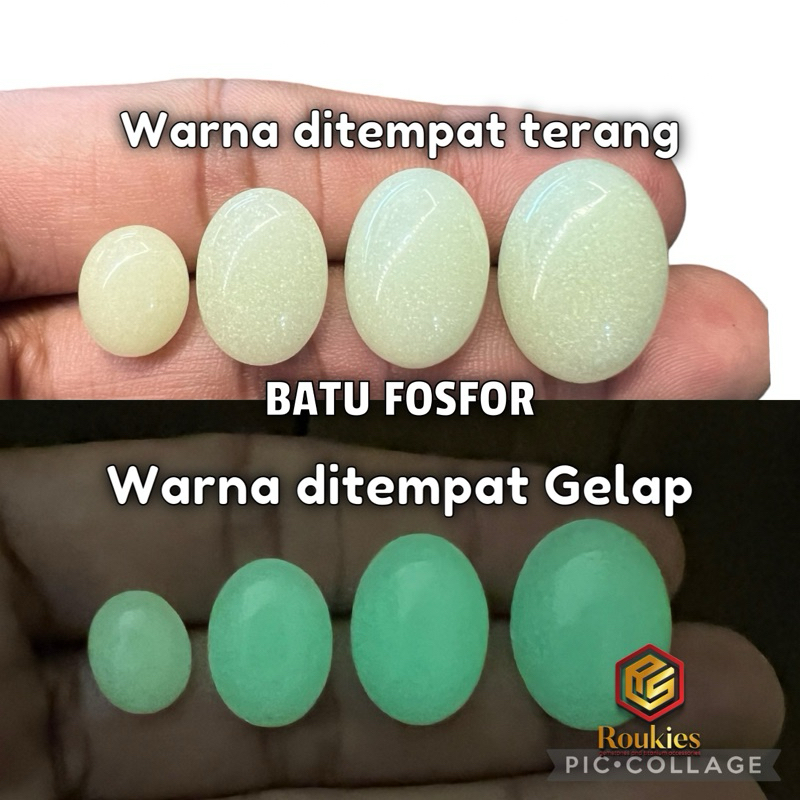 [HANYA BATU] Batu Fosfor Menyala ditempat Gelap