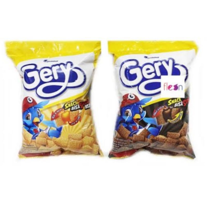 

Gery coklat dan Gery keju