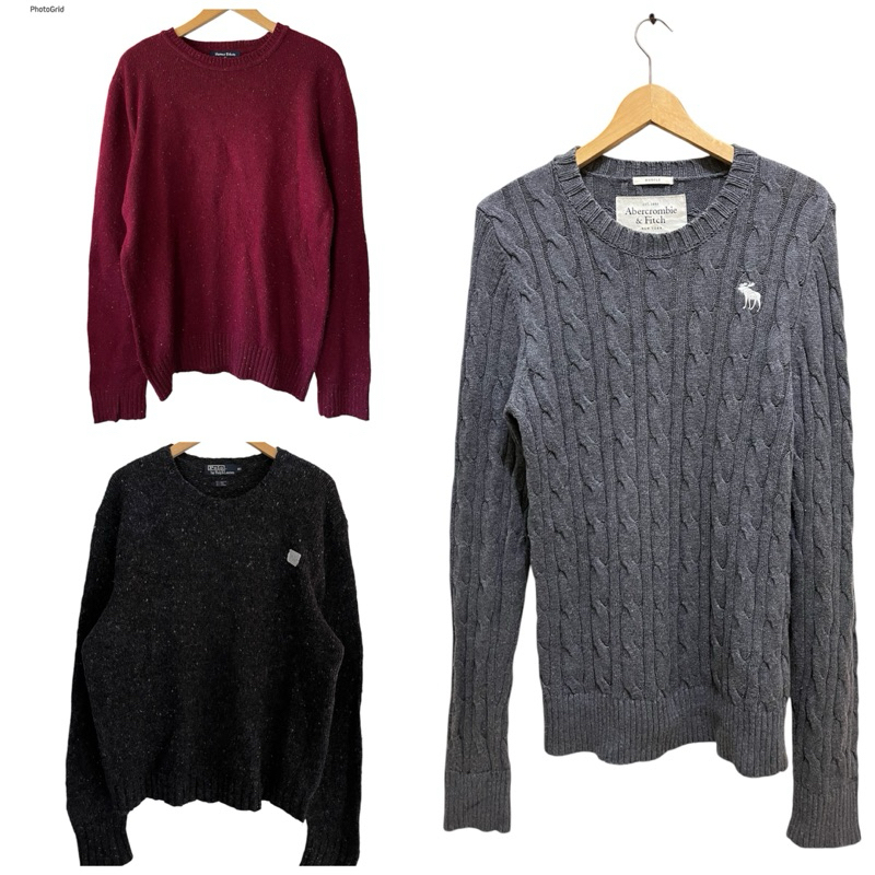 Knitwear Polo Ralph Lauren Abercrombie Rajut