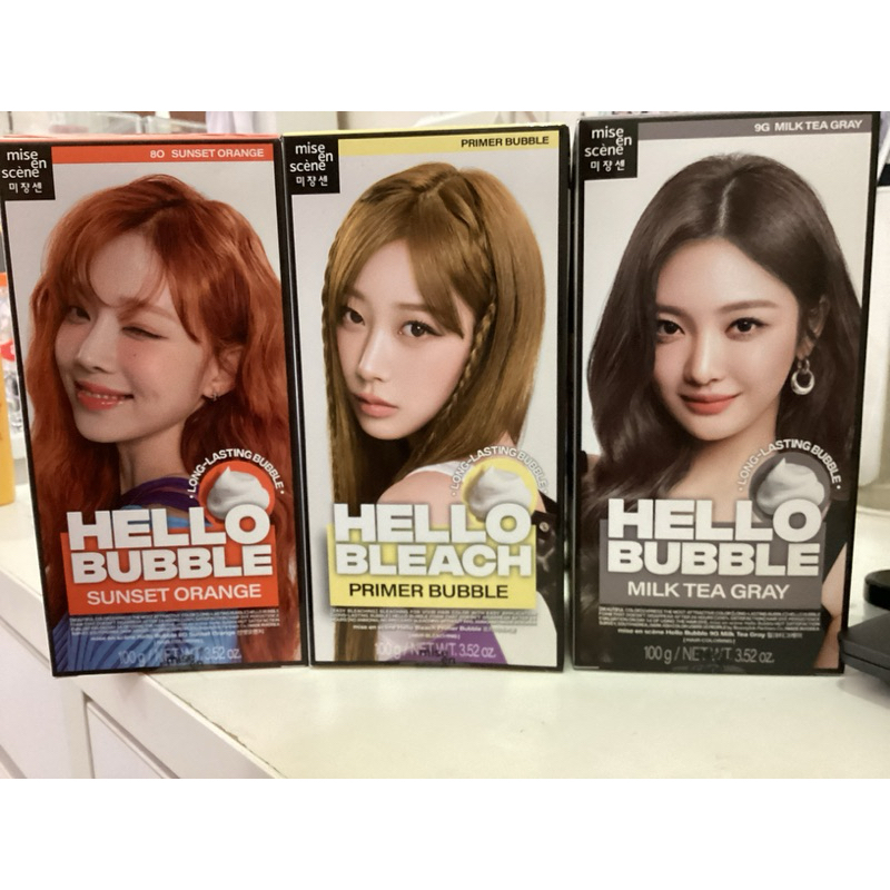 

pewarna rambut hello bubble