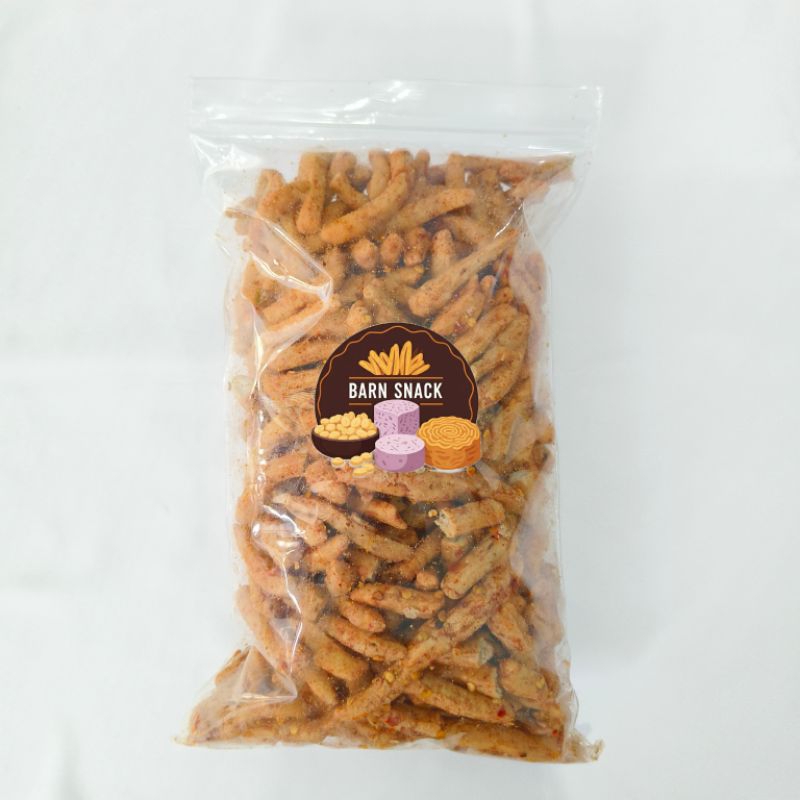 

Basreng Pedas Daun Jeruk 500g - Barn Snack