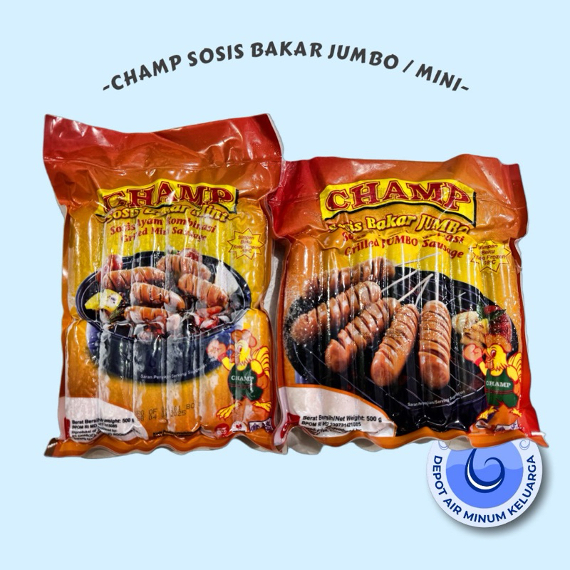 

CHAMP SOSIS BAKAR JUMBO / MINI MAKASSAR 500 gr (Khusus pengiriman instan)