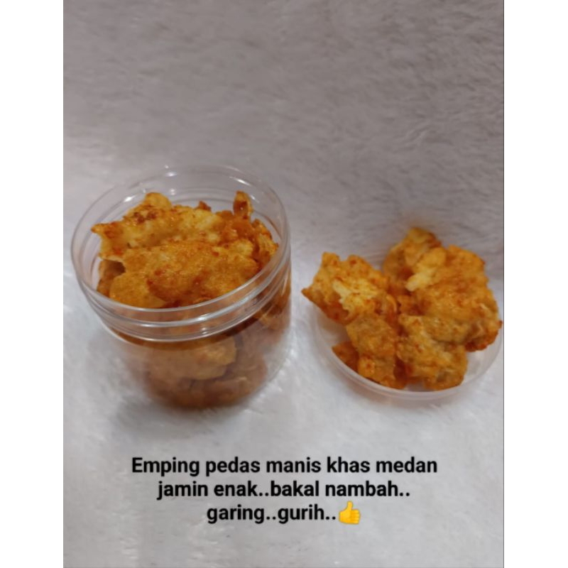 

emping pedas manis khas medan 100gr