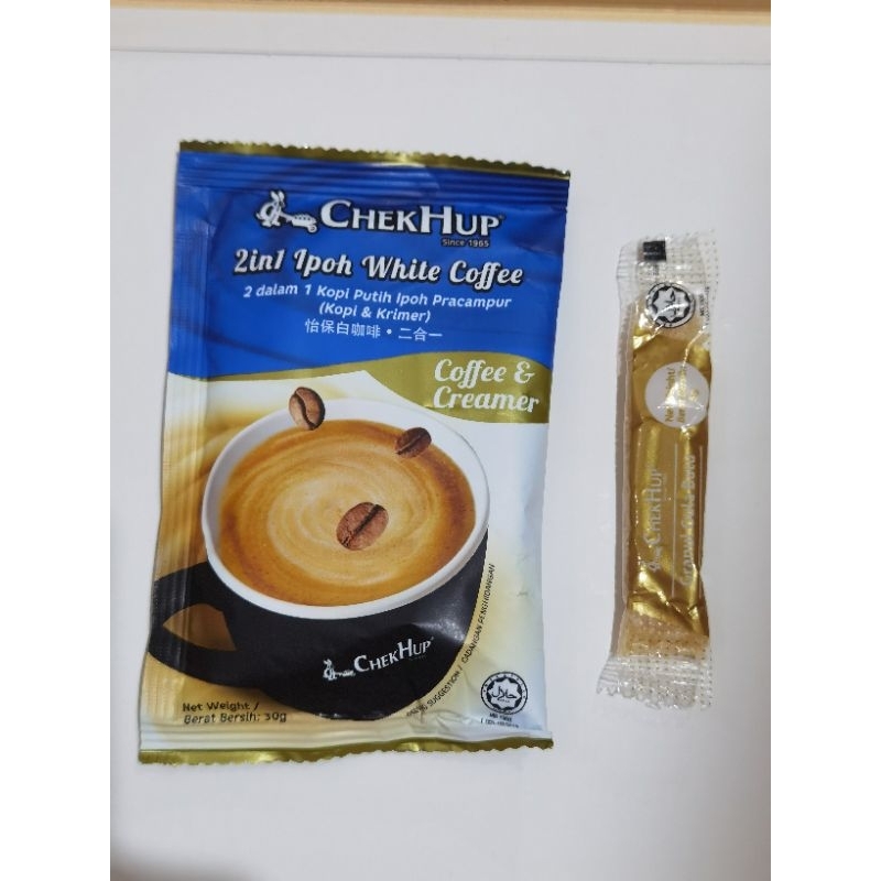 

ChekHup 2-1 Ipoh White Coffee & Creamer / Kopi 30gr