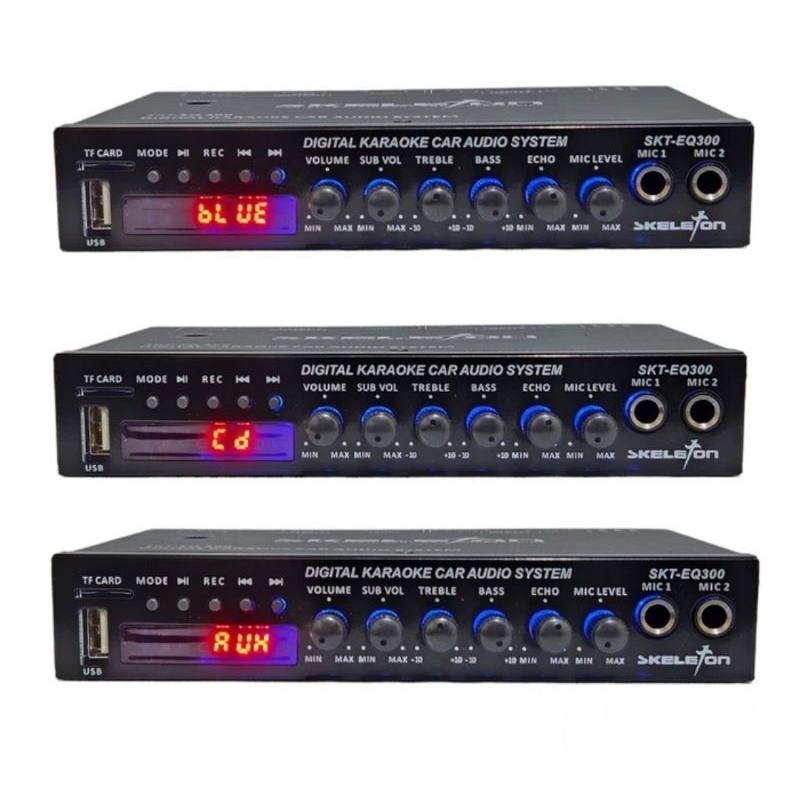 Parametrik Preamp Equalizer Karaoke Usb Bluetooth SKT-EQ300