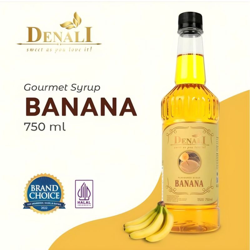 

Denali Flavor Syrup Banana 750ml