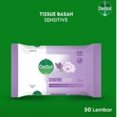 Tisu Basah Wet Tissue Dettol 50s