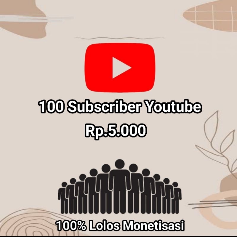 Subscriber Youtube (Termurah)