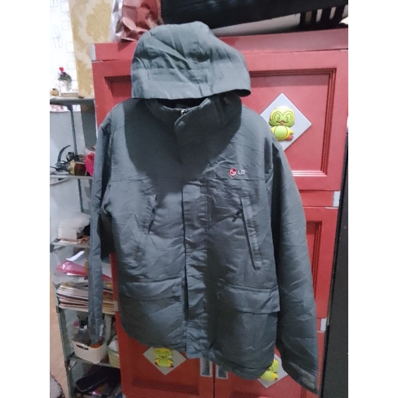 jaket outdoor L G scnd diskon 20k