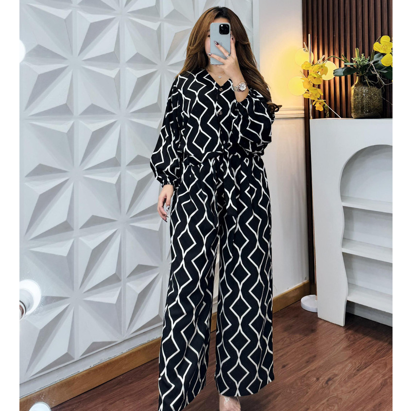 Fashion Wanita Setelan Oneset Nagita by DST Collection Set Celana Premium Busui Friendly