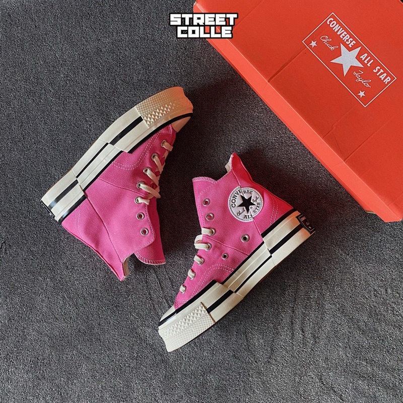 Converse 70s Plus HI Pink / Egret