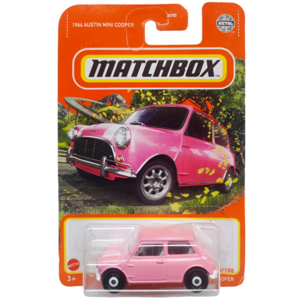 Matchbox 1964 Austin Mini Cooper Pink
