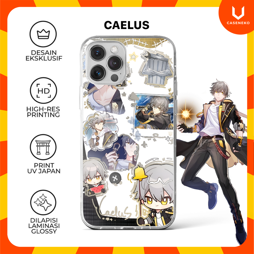 Custom Case HP Caelus Harmony Honkai Star Rail HSR Casing Phonecase 2