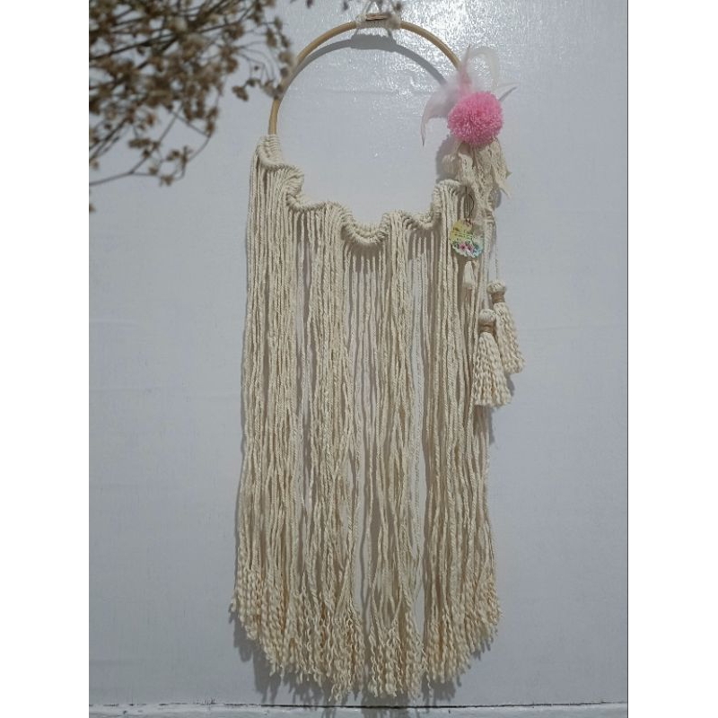 Dream Catcher||Macrame Wall hanging||macrame bulat