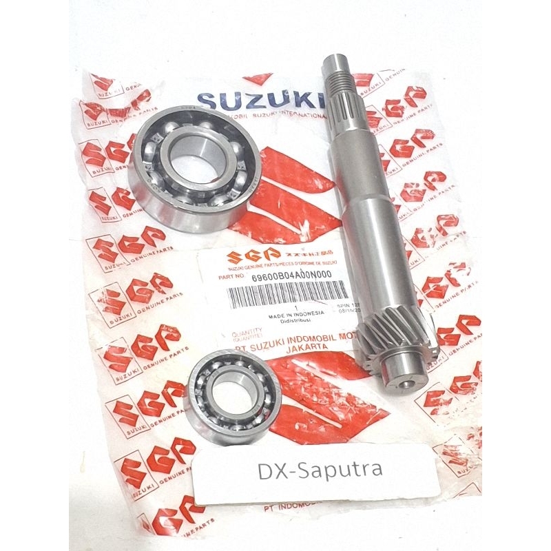 As pully plus bearing 6204,6002 Suzuki Spin 125 Skywave