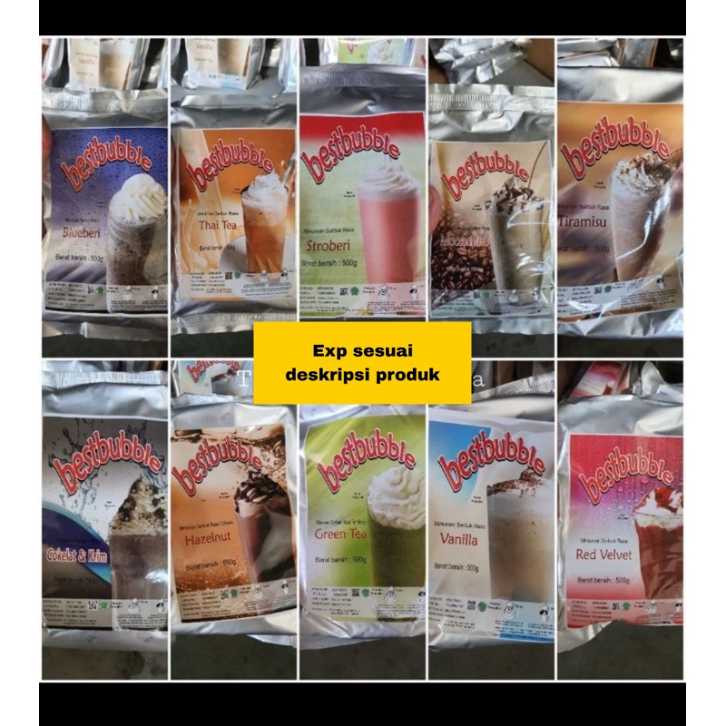 

1 bks Best Bubble bubuk minuman