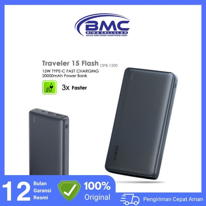 Powerbank ORAIMO 20000 mAh OPB-1200 Support 15W