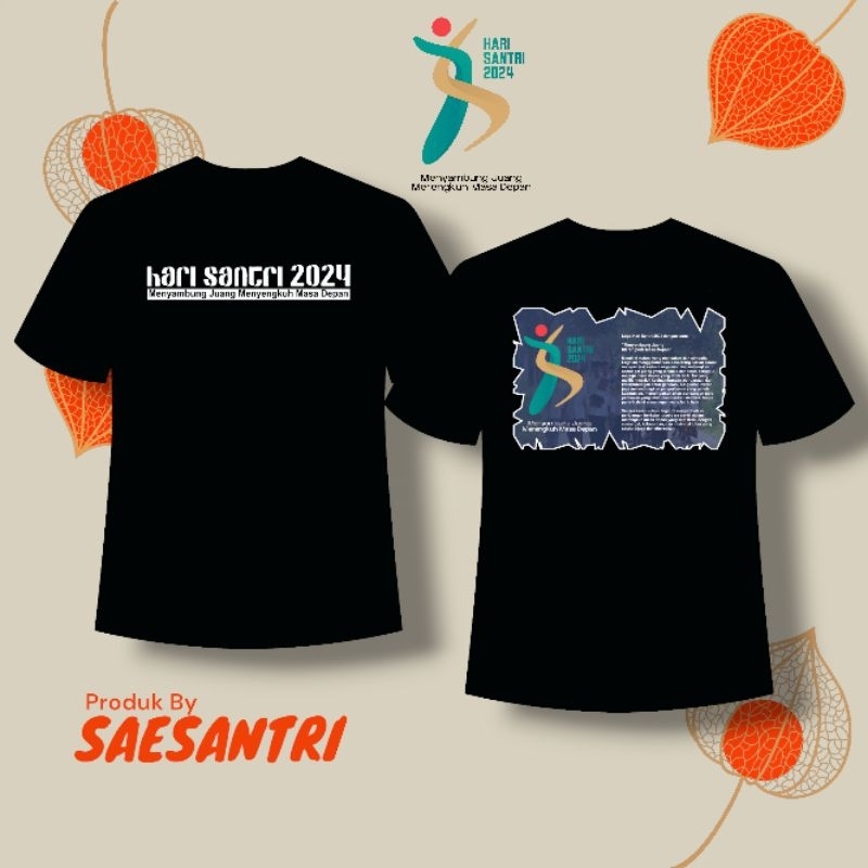 Kaos Hari Santri 2014 Custome Desain