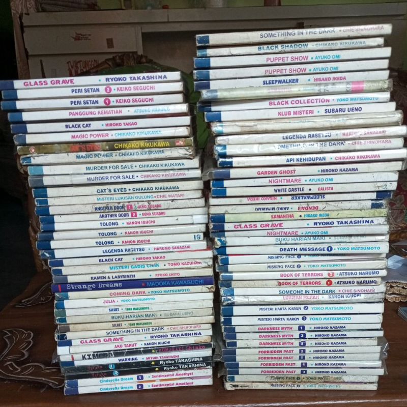 Buku Cabutan Komik Serial Misteri Tamat One Shot Horror