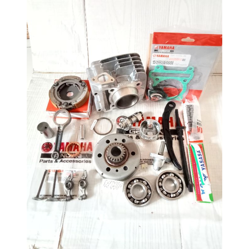 BLOK SEHER PAKET TURUN MESIN VEGA ZR JUPITER Z NEW JUPITER Z ROBOT KODE PART 5D9 13ITEM