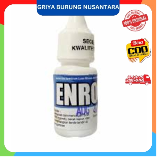 ENRO-B ENRO B ENROB DR JATMIKO OBAT ANTIBIOTIK ATASI BURUNG SERAK LENDIR TENGGOROKAN AYAM UNGGAS