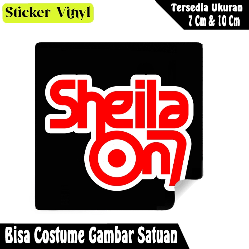 

Stiker Sticker Sheila On 7 Bahan Vinyl Bisa Custom Gambar Desain Sendiri Satuan Tahan Air