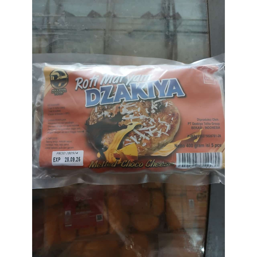 

Dzakiya Roti Maryam isi 5 Original, Coklat Keju