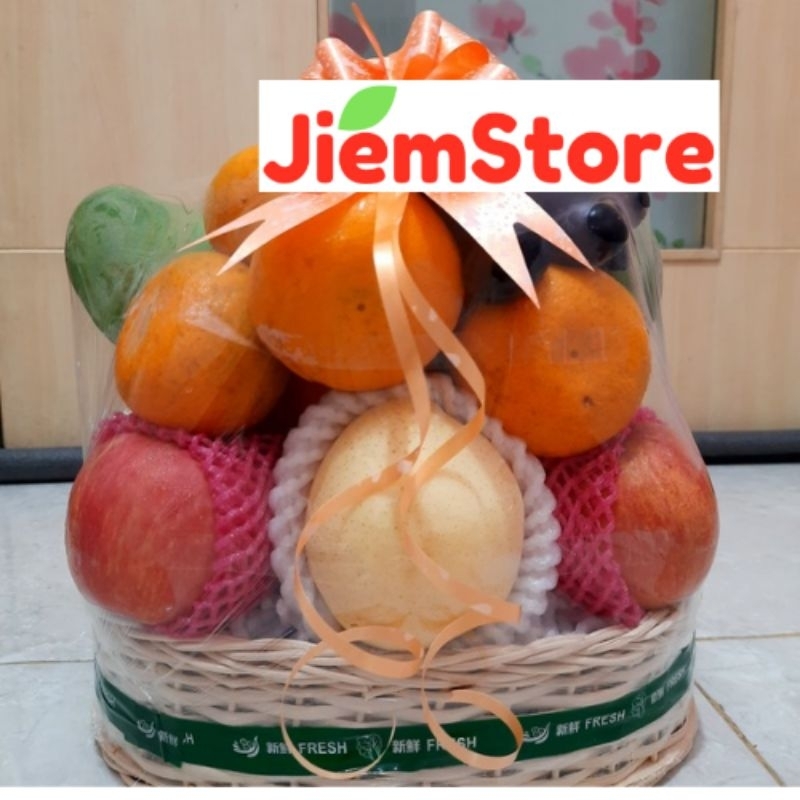 

Buah Segar Hantaran / Hampers / Parcel / Paket / Kado / Hadiah Fresh Fruit Free Kartu Ucapan