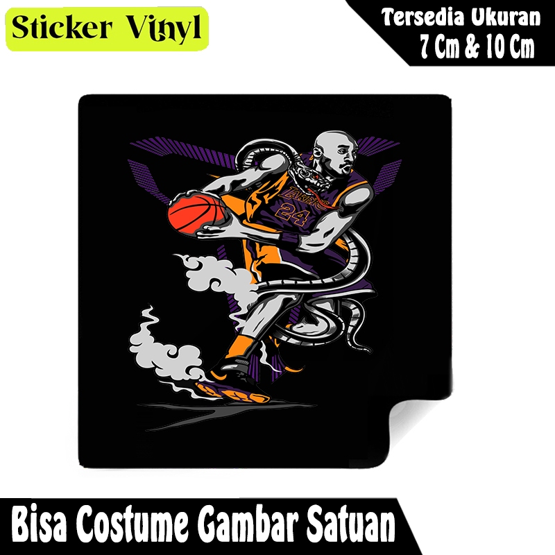 

Radit667 Stiker Sticker Pemain BasketBall Kobe Bryant The Best Bahan Vynil Tahan Air Bisa Custom Gambar