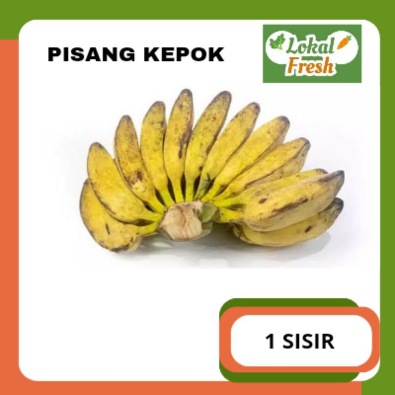 

PISANG KEPOK | 1 SISIR | LOKAL FRESH SBY