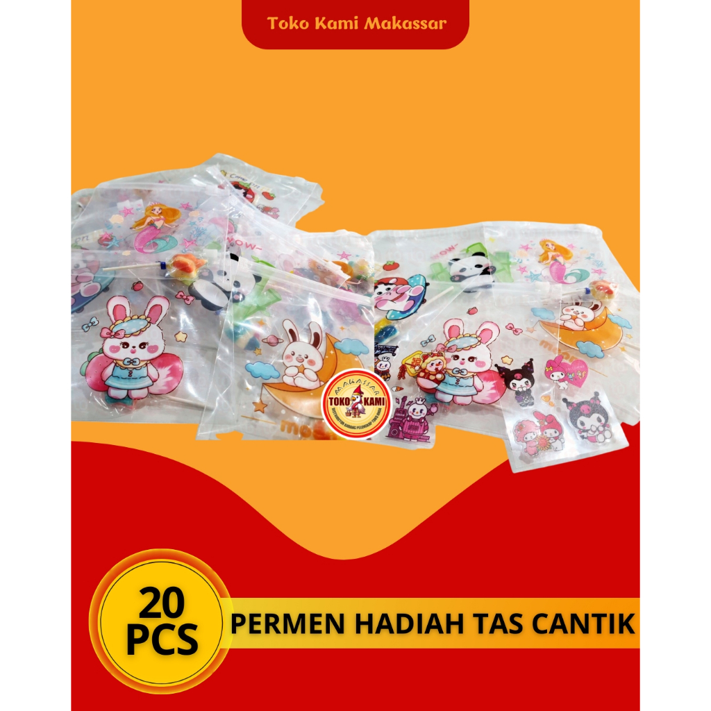 

Permen Lollipop dengan Tas Cantik Viral