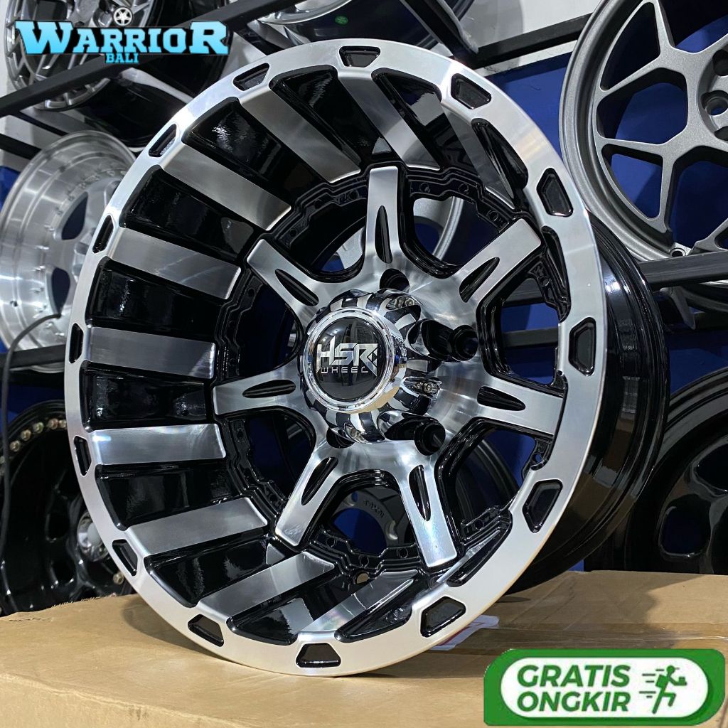 Velg Mobil Celong HSR Jimny Taft Feroza Ring 15 HSR ASAKOTA R15 Lebar 10